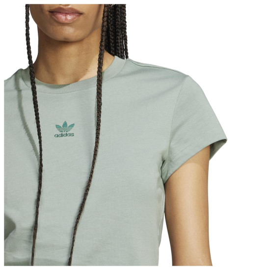 Adidas Γυναικεία κοντομάνικη μπλούζα Essentials Slim Tee